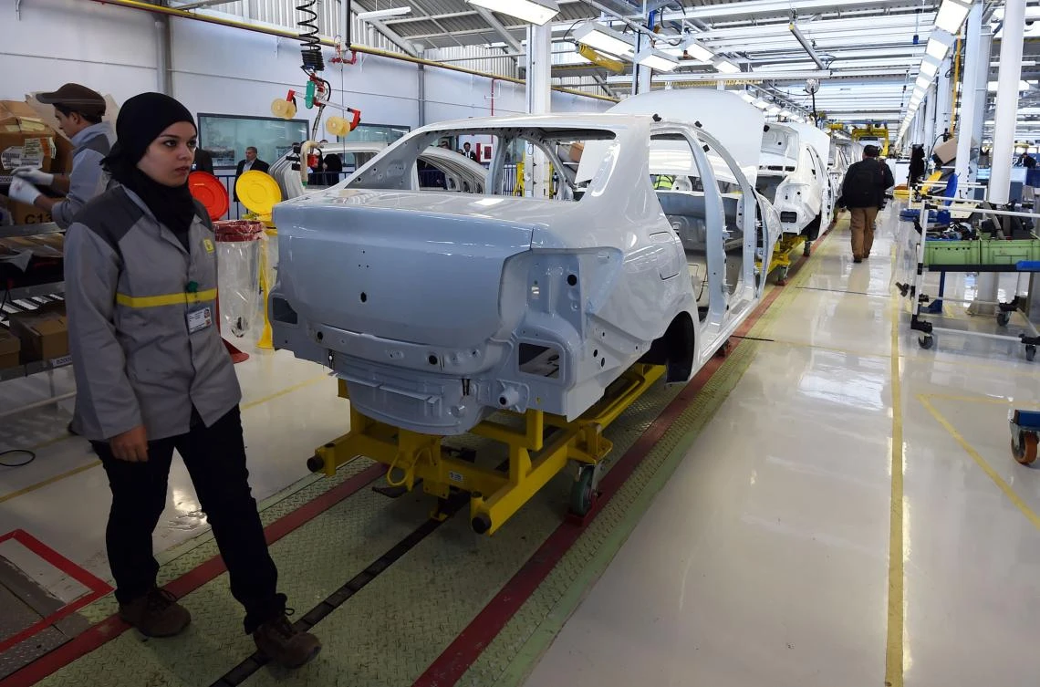 Algeria’s once ambitious plans to create a flagship auto industry have turned into a fiasco. (File/AFP)