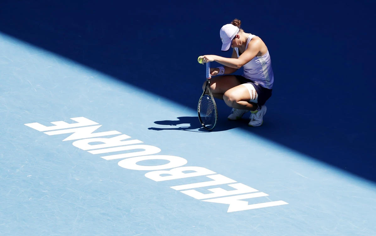 Barty pooper: Australian Open top seed crashes out