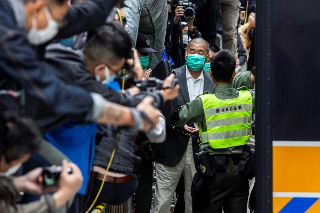 Hong Kong tycoon Jimmy Lai arrested again while in jail, papers say