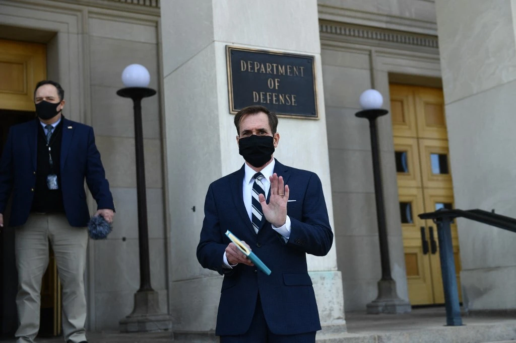 The US condemns attacks against Saudi Arabia, the Pentagon’s press secretary said on Wednesday. (File/AFP)