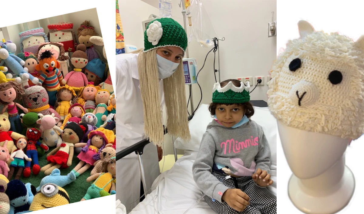 Nabila Samir Ben Slimane launched New Smile, a Saudi-based project that provides handmade hats for children suffering from cancer.