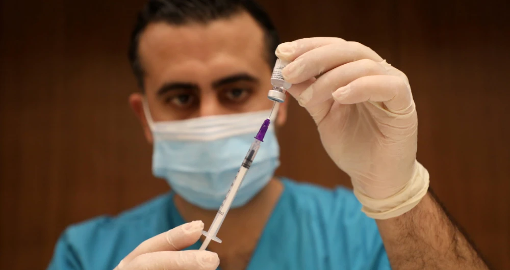 Vaccine equity is “the biggest moral test before the global community,” said UN Secretary-General Antonio Guterres. (Reuters)