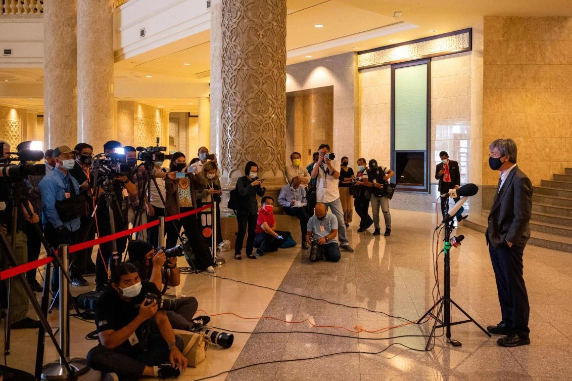 Malaysiakini’s editor-in-chief Steven Gan, above, has criticized the decision as ‘uncalled for.’ (AFP)