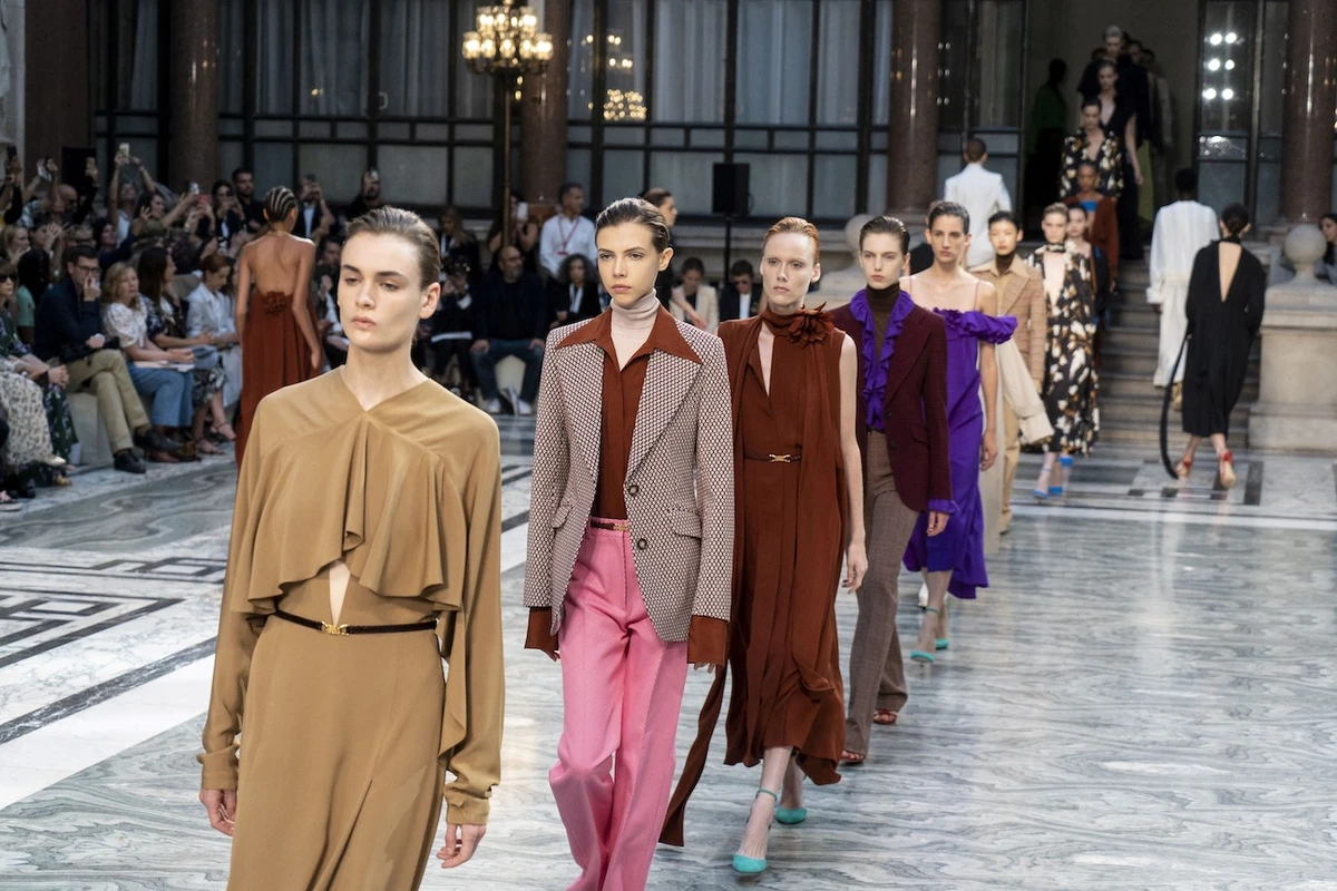 There are 94 designers participating at London Fashion Week. (AFP)