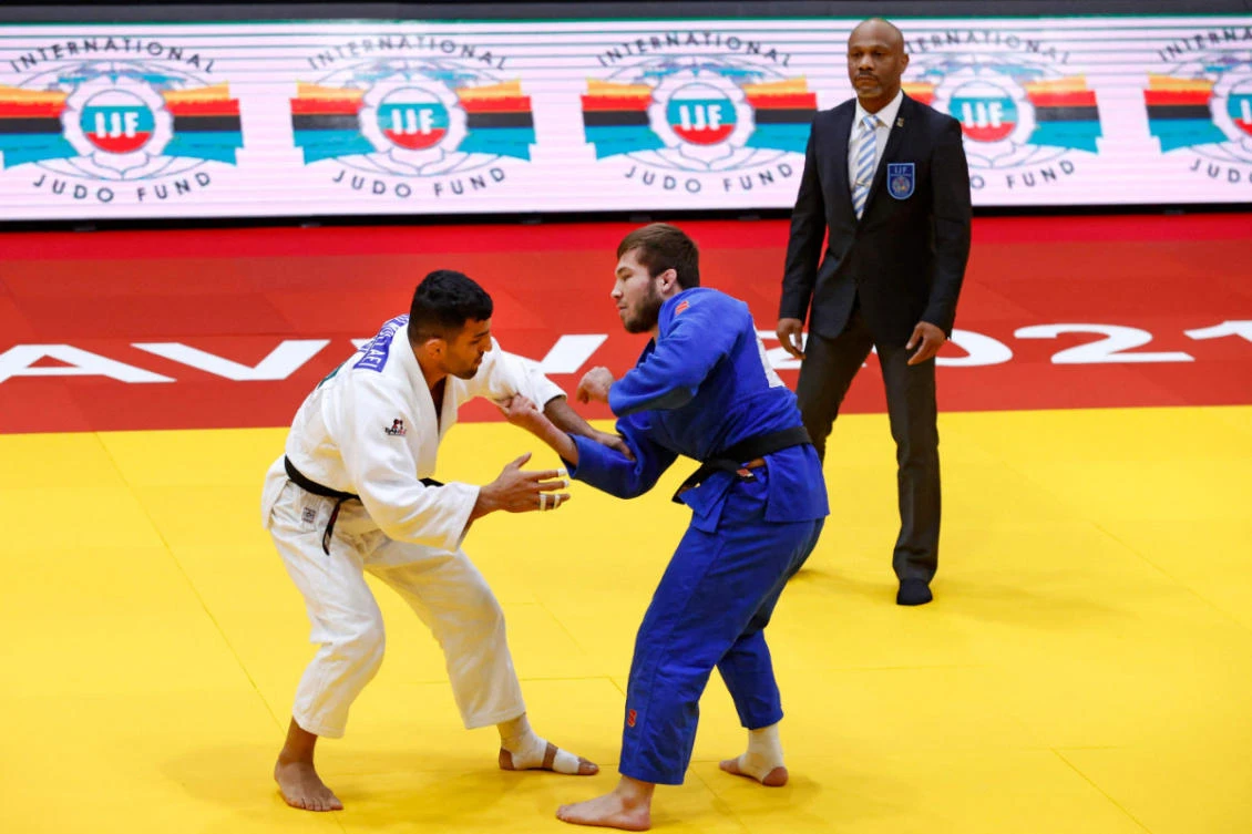Judoka who fled Iran over Israeli matchup wins silver in Tel Aviv Grand Slam