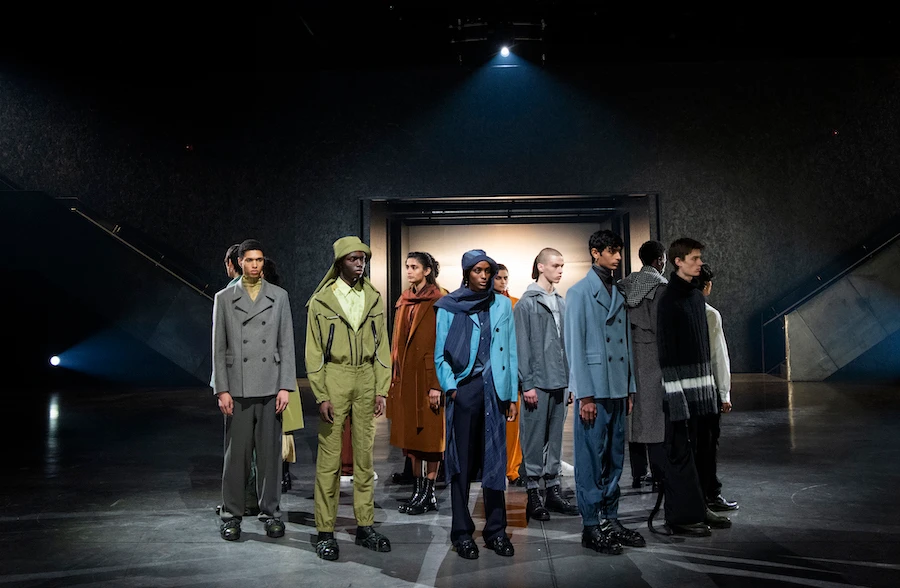 Emirati label Qasimi presents its Fall 2021 collection at London Fashion Week