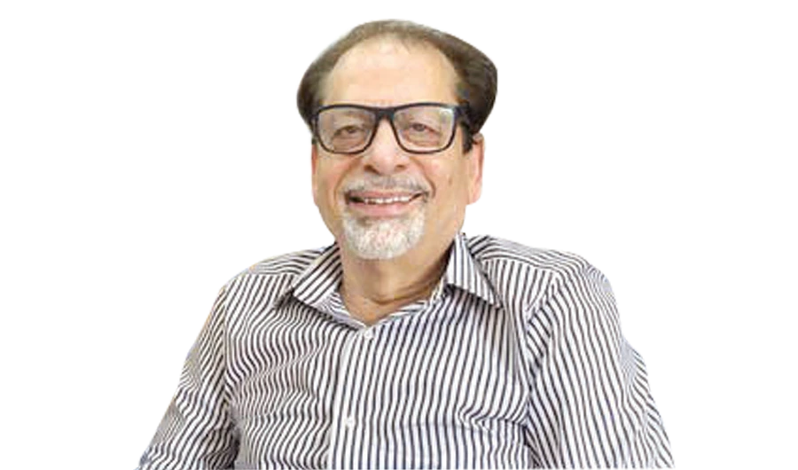 President of the Arts Council of Pakistan, Ahmed Shah, talks to Arab News in Karachi on Thursday, February 18, 2021. (AN Photo)