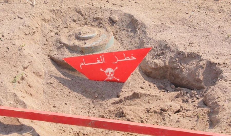 Most landmines retrieved by Masam are locally made, while others originate in Iran. (SPA)
