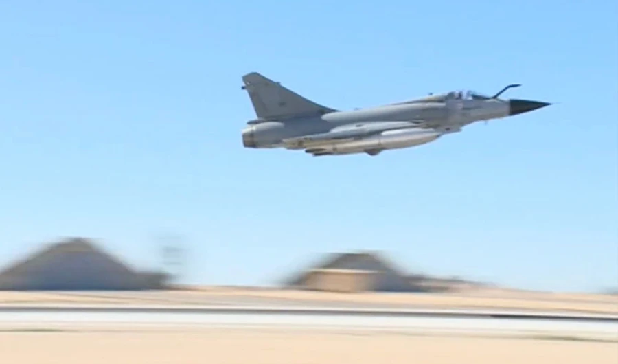 This training is the second of its kind to be held recently with the Spanish Navy, according to the statement. (Photo/Twitter)