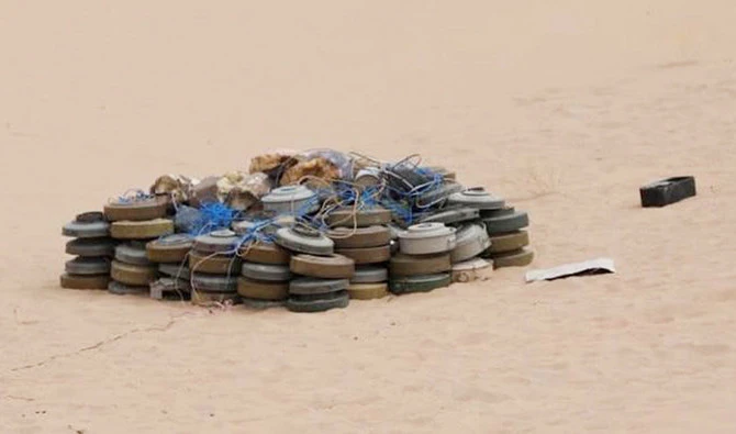Saudi project clears 1,500 Houthi mines in 1 week