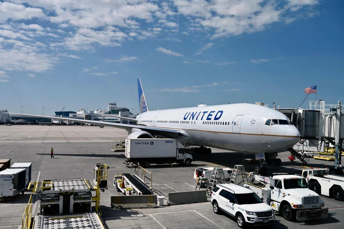 Boeing confirmed Feb. 22, 2021 that dozens of its 777 aircraft were grounded globally after the engine of a United Airlines plane caught fire and scattered debris over a suburb of Denver, Colorado.(File/AFP)