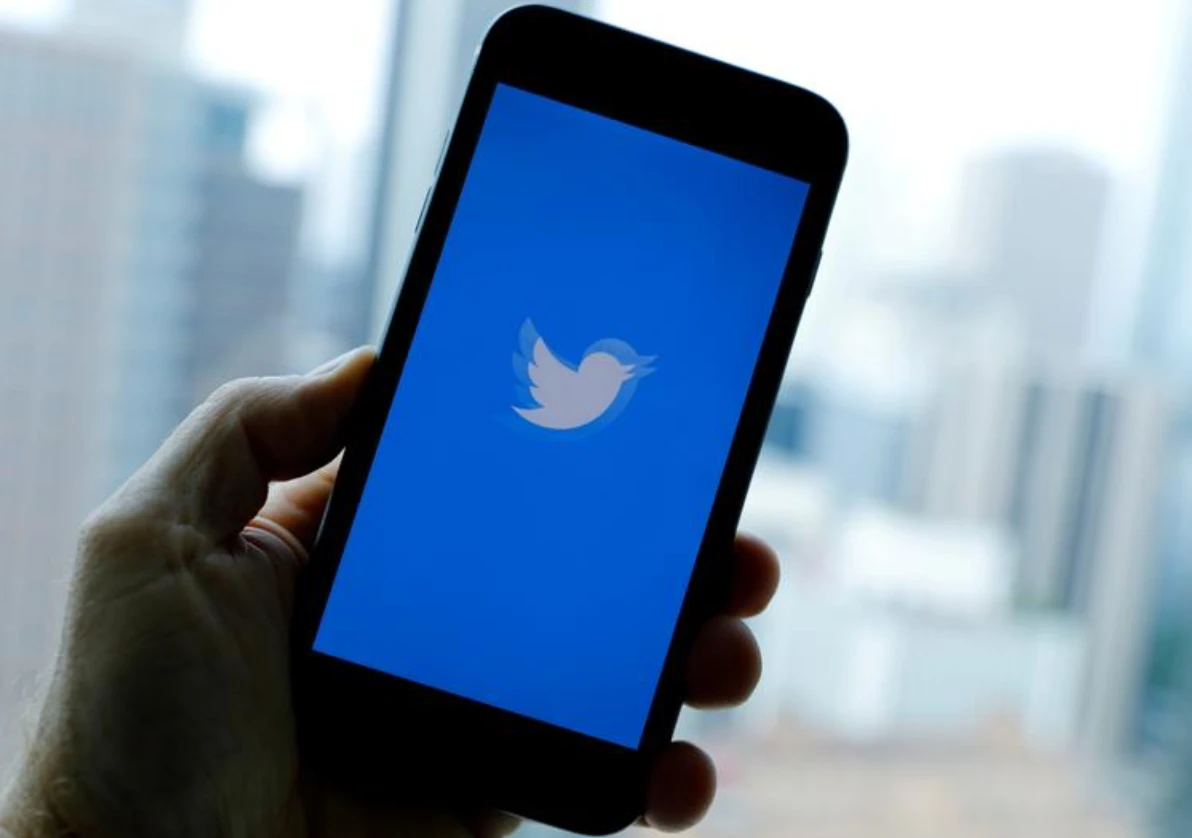 The Twitter App loads on an iPhone in this illustration photograph taken in Los Angeles, California, U.S., July 22, 2019. (Reuters)