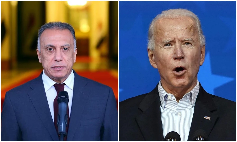 Al-Khadimi discusses Iraq-US cooperation on Daesh with President Biden