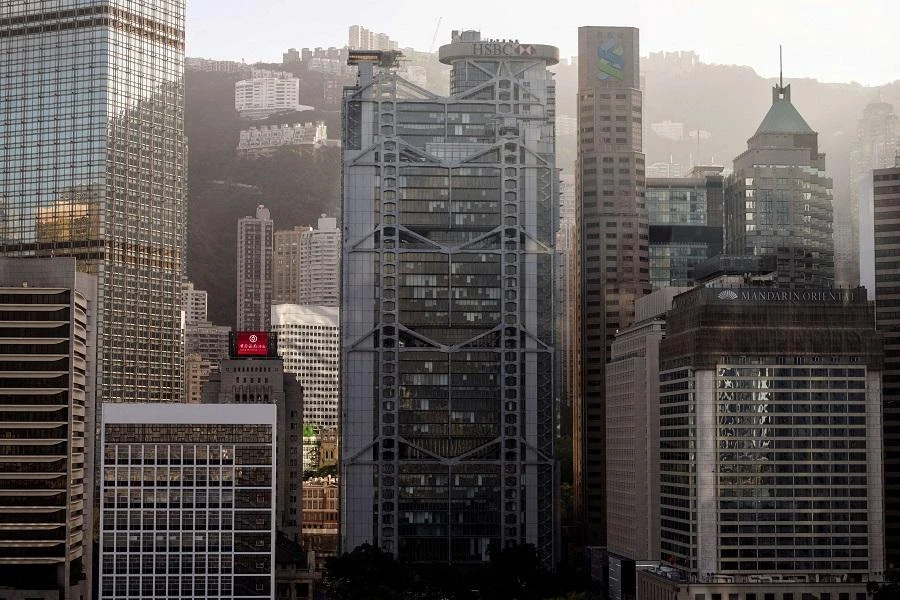Hong Kong usually runs balanced budgets or surpluses, since its pegged currency system commits it to fiscal prudence. (File/AFP)