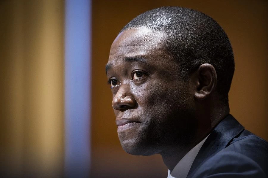 Adeyemo made the comment at his confirmation hearing before the Senate Finance Committee . (File/AFP)