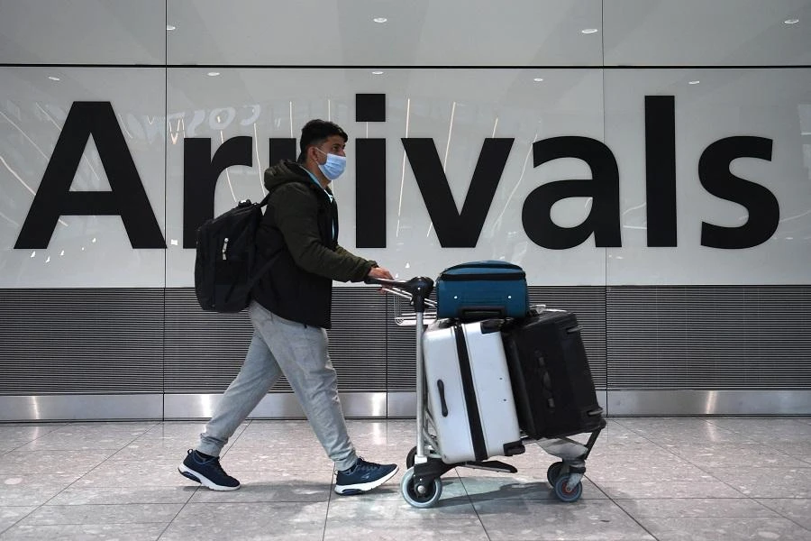 The airport, west of London, is hopeful that travel markets will reopen from mid-May after a government announcement on easing lockdown on Monday. (File/AFP)