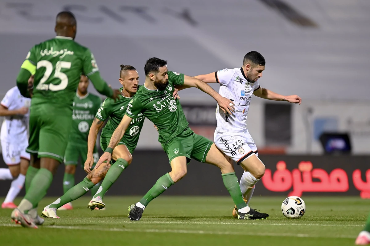 Al-Shabab are now five points clear of the losers at the top of the Saudi Pro League table with two thirds of the season gone. (@AlShababSaudiFC Twitter)