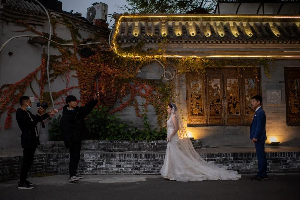 Under China’s landmark civil code, which seeks to better protect the rights of individuals, spouses can seek compensation from their partners in a divorce if they have shouldered more responsibilities. (AFP file photo)
