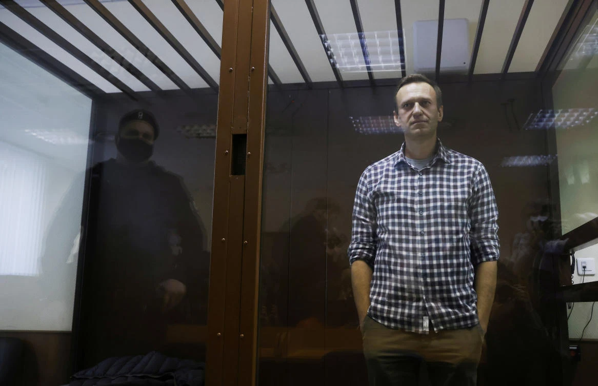 Kremlin critic Alexei Navalny would serve his sentence in ‘absolutely normal conditions.’ (Reuters)
