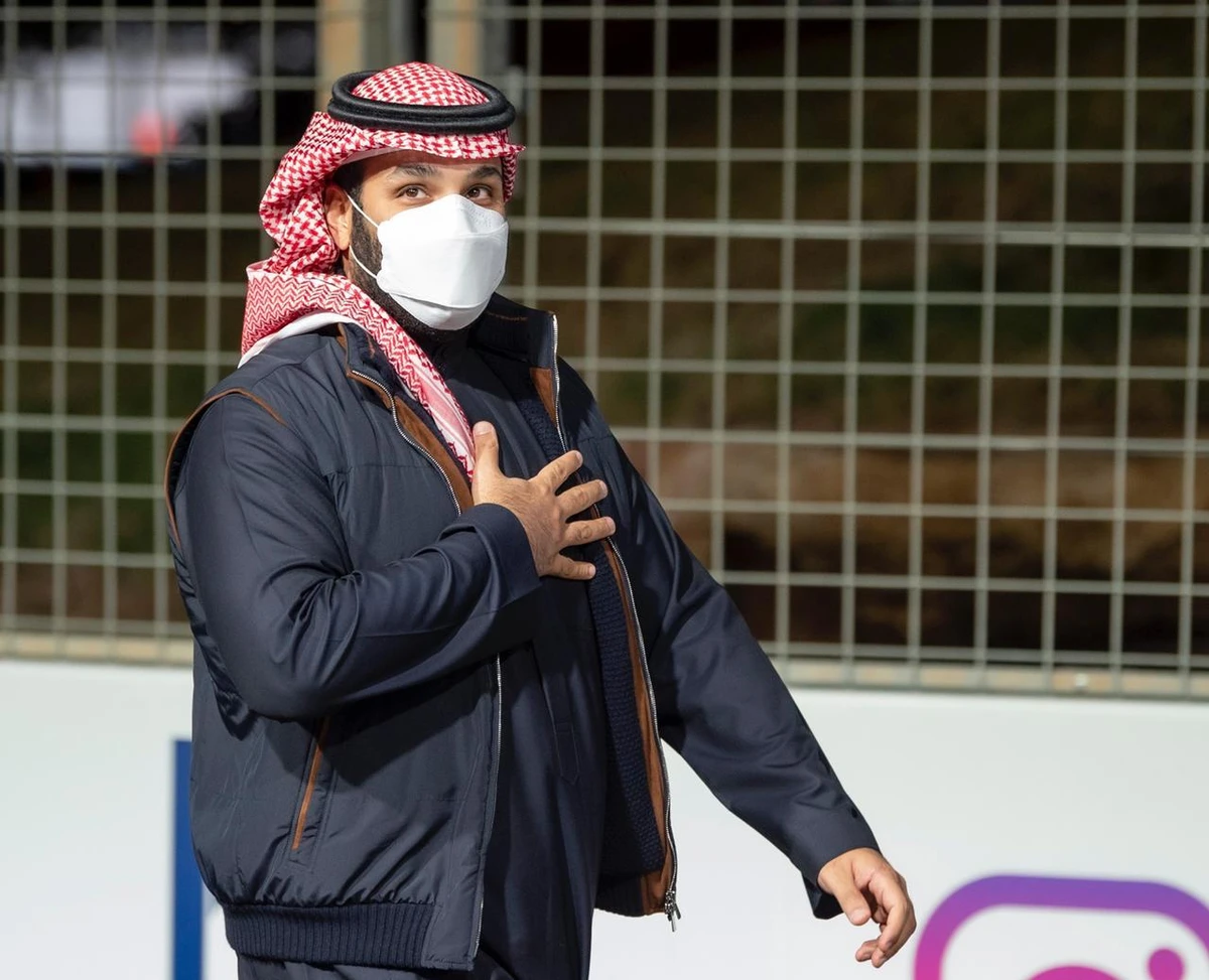 WATCH: Saudi Crown Prince attends Formula E Diriyah E-Prix