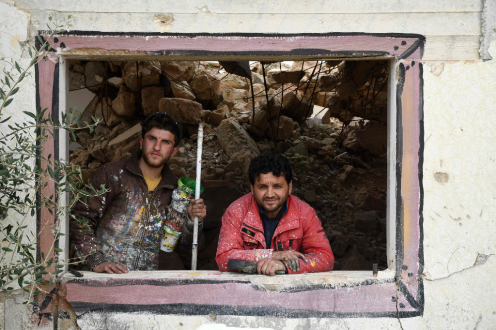 More than half of the country’s 20 million people have been displaced. (AFP)