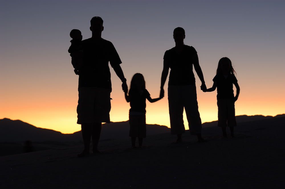 There is no longer one dominant family form, despite what ad campaigns may intimate. (Wikimedia Commons)