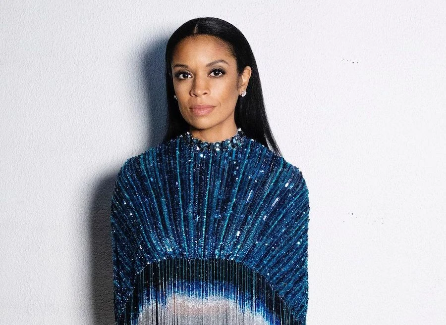 Susan Kelechi Watson wearing Georges Hobeika Fall 2021 Couture at the 79th Golden Globe Awards. Instagram