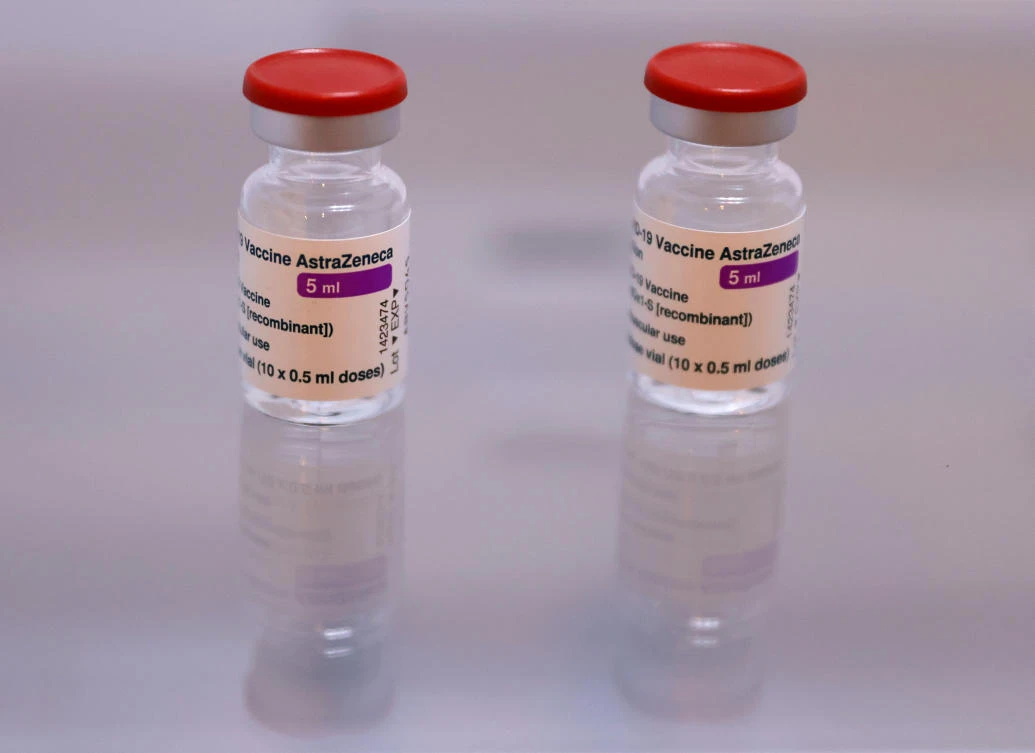 Vials of the Oxford-AstraZeneca COVID-19 vaccine. (File/Reuters)