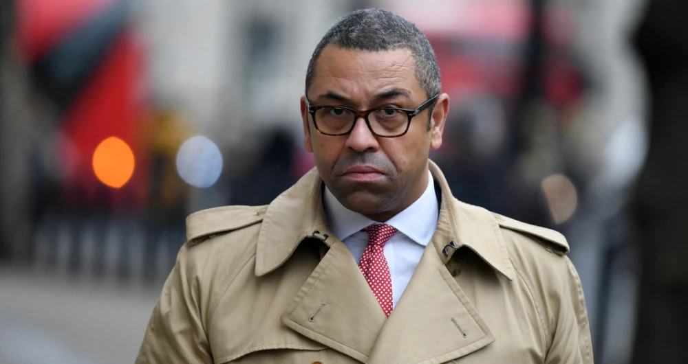 Middle East and North Africa Minister James Cleverly. (AFP)