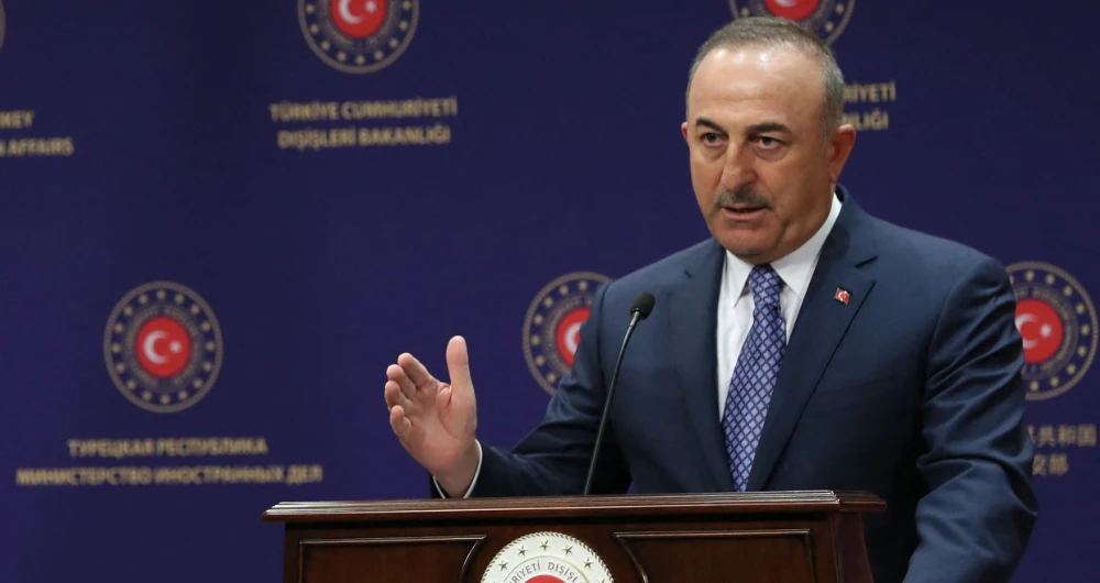 Turkey's Foreign Affairs minister Mevlut Cavusoglu. (AFP)