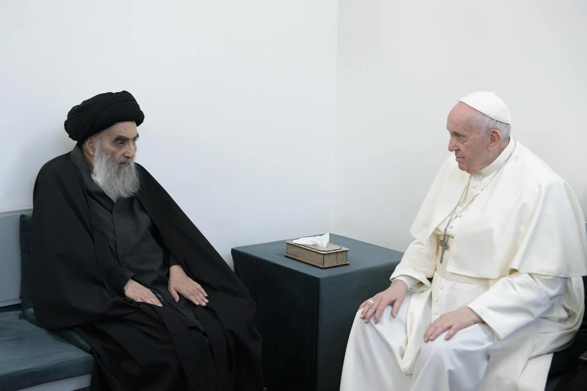AS IT HAPPENED: Pope Francis meets Grand Ayatollah Ali Al-Sistani