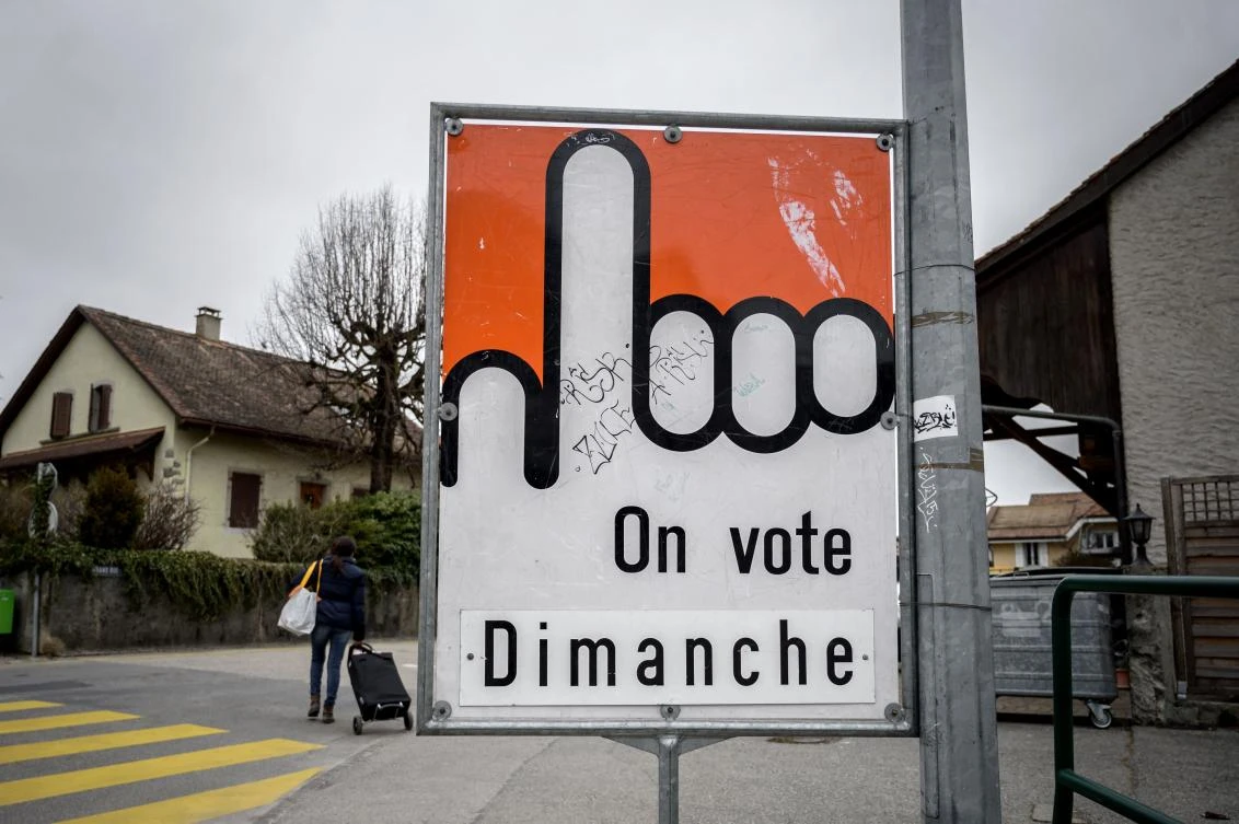 Swiss agree to outlaw facial coverings in ‘burqa ban’ vote