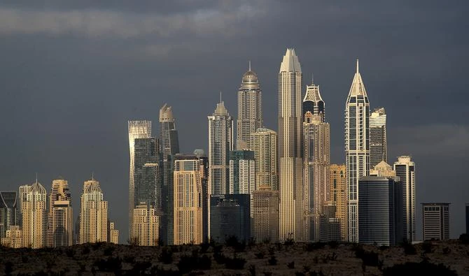 Return on equity fell to 7.7 percent in 2020 from 13.3 percent the previous year, A&M said in a report on the UAE’s top 10 banks. (File/AFP)