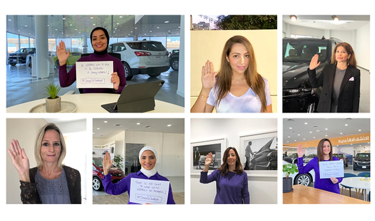GM has a large number of women working in managerial and technical roles at the company’s regional dealership network in the region.