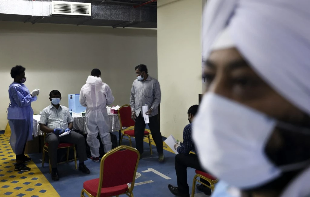 The has implement an aggressive COVID-19 vaccine inoculation campaign. (AFP file photo)