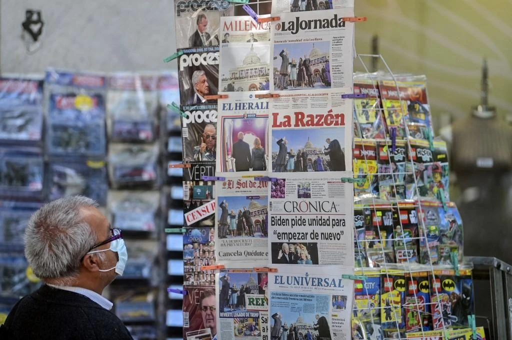 For the fourth time in five years, Mexico topped the list of countries where the most journalists were killed, with 14 killings. (AFP)