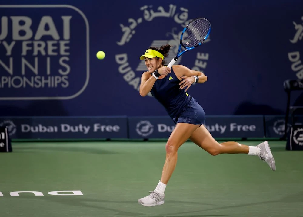 Muguruza defeats gritty Mertens to advance to Dubai final, Krejcikova awaits