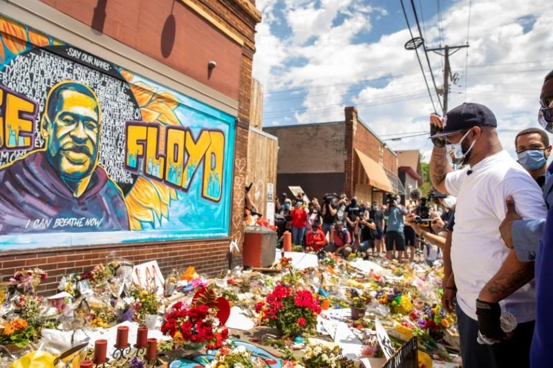 Floyd's death, captured on a widely seen bystander's video, helped spark one of the largest protest movements ever seen in US. (Reuters/File Photo)