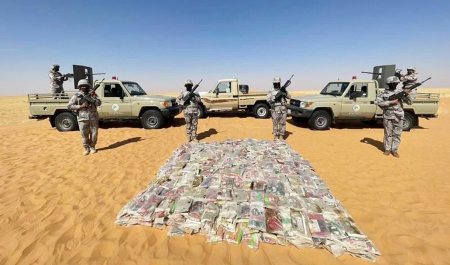 Saudi authorities seize massive drug haul