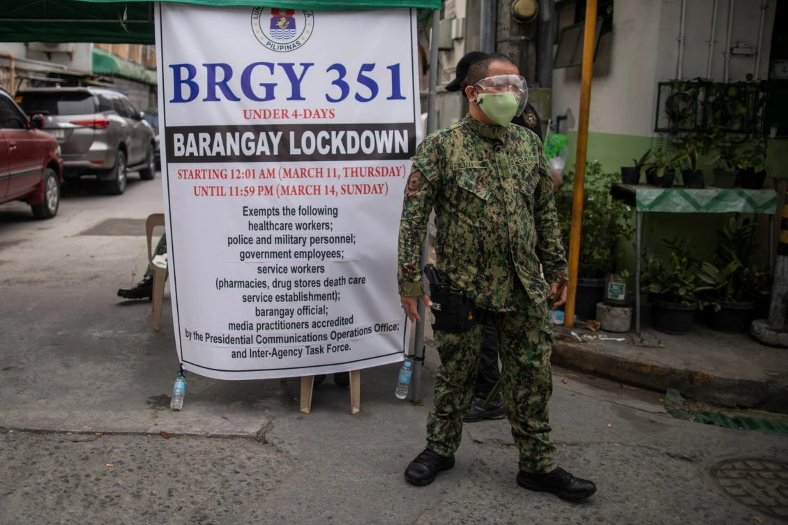 The Philippines is battling a renewed surge as it ramps up a vaccination drive that started on March 1. (Reuters)