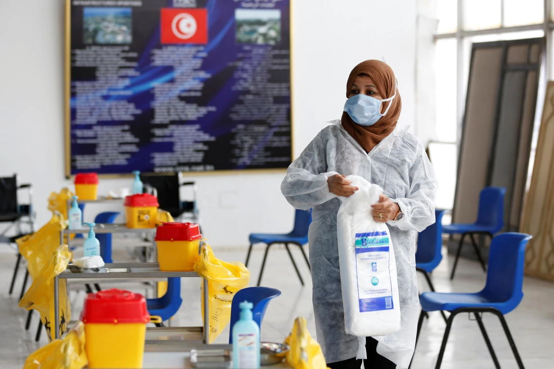 Tunisia starts vaccination campaign with Sputnik V shots