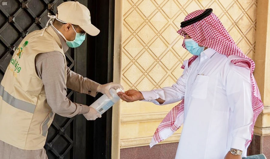 The two of the mosques were in Riyadh, and one in the Northern Borders region. (SPA)
