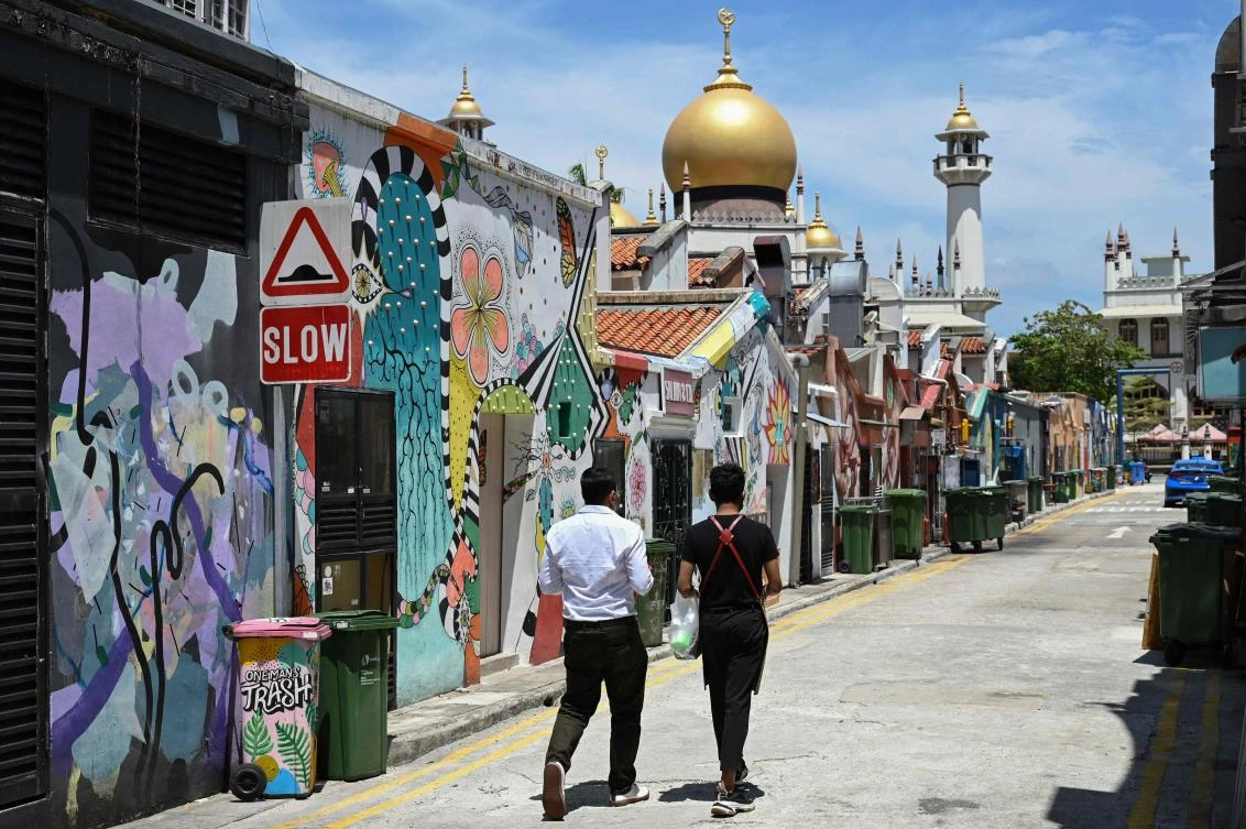 The Southeast Asian island nation has largely banned leisure travel, but has put in place some business and official travel programs. (AFP)