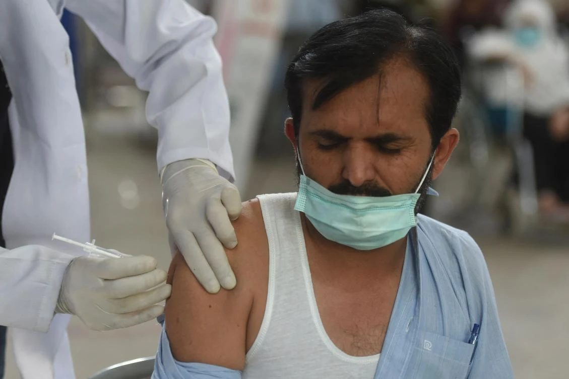 Pakistan has reported 605,200 coronavirus cases, including 13,508 deaths. (AFP)