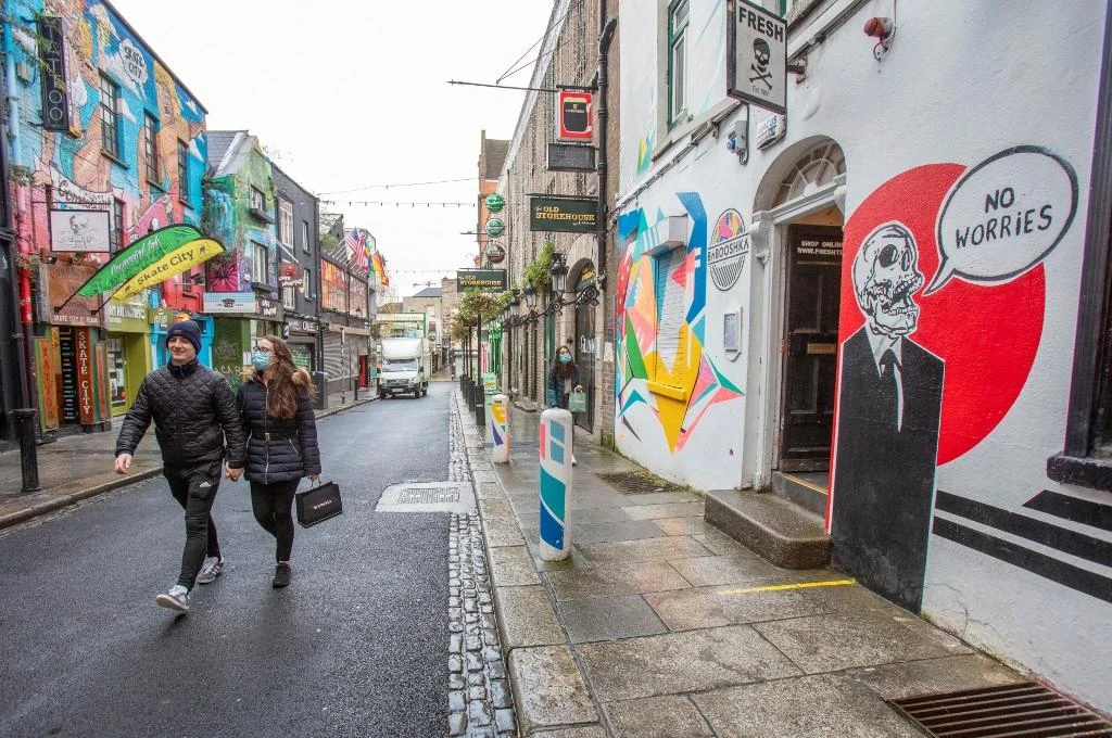 Ireland is currently in the midst of its third lockdown after suffering a surge of coronavirus cases which saw it become the world’s most infectious nation in early January. (AFP file photo)