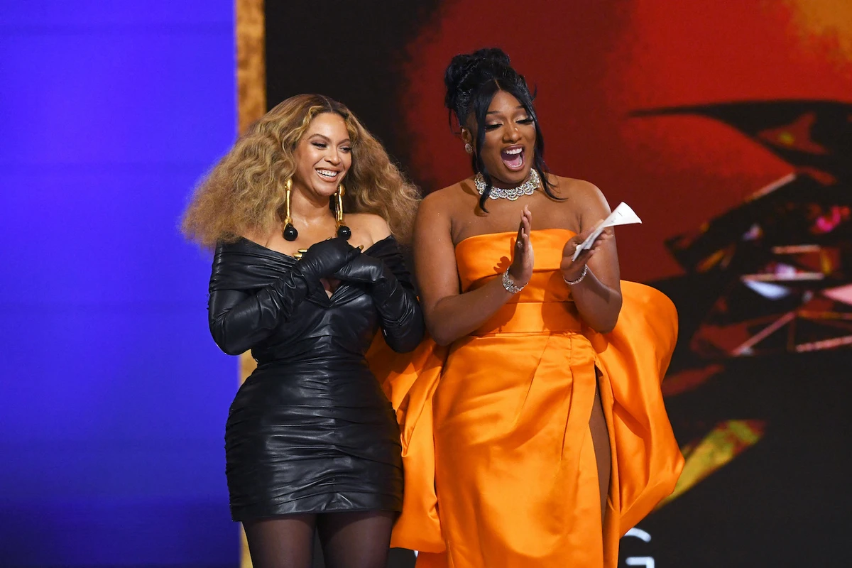 Beyonce makes history, Taylor Swift wins top prize and Megan slays at Grammys