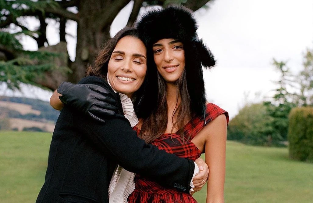 British model Nora Attal celebrates her mother on Instagram