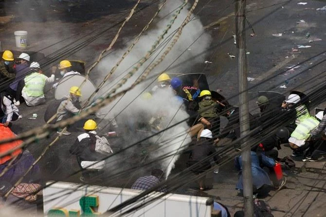 The fresh violence comes after Myanmar saw at least 44 dead in anti-coup demonstrations on Sunday. (File/AFP)