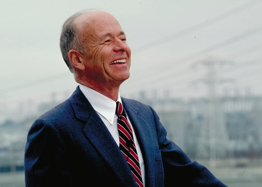 Bechtel ran one of the biggest names in US construction for 30 years from 1960, during which time he worked on the creation of Jubail Industrial City. (Supplied)