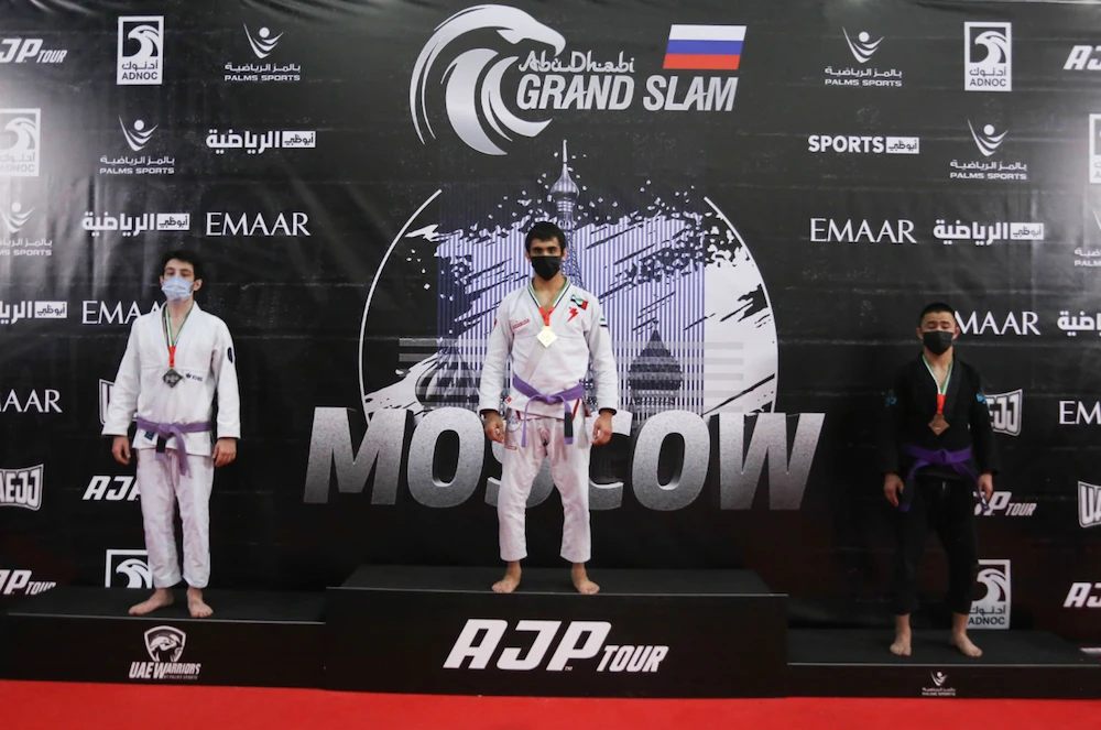 Omar Al-Fadhli wins jiu-jitsu gold for UAE in Moscow